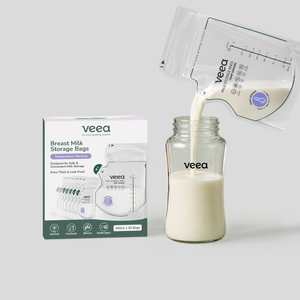 Veea Pre-Sterilised Breast Milk Storage Bags (250ml x 30 Bags)