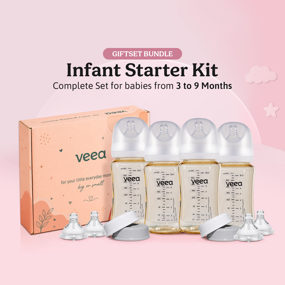Giftset: Veea GentleFlow™ Infant Starter Kit (3 to 9 months)