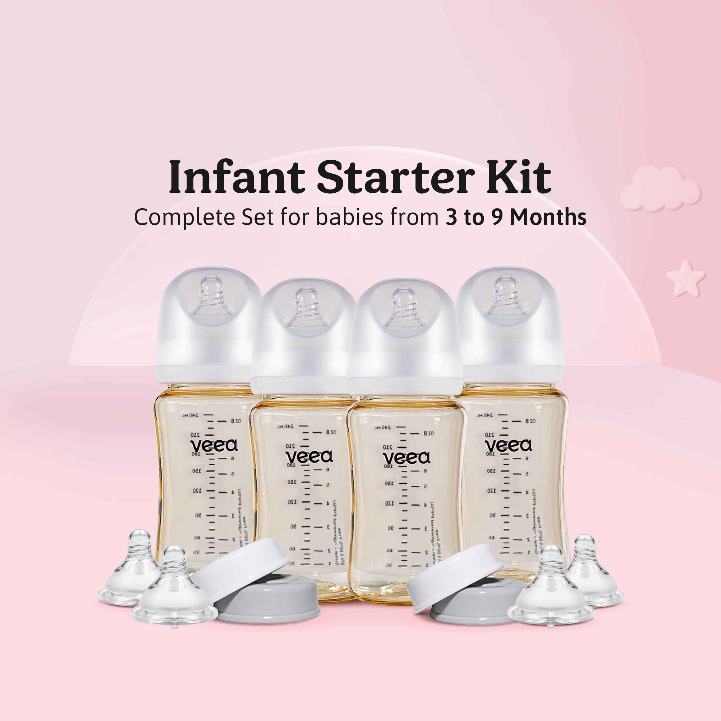 Veea GentleFlow™ Infant Starter Kit (3 to 9 months)