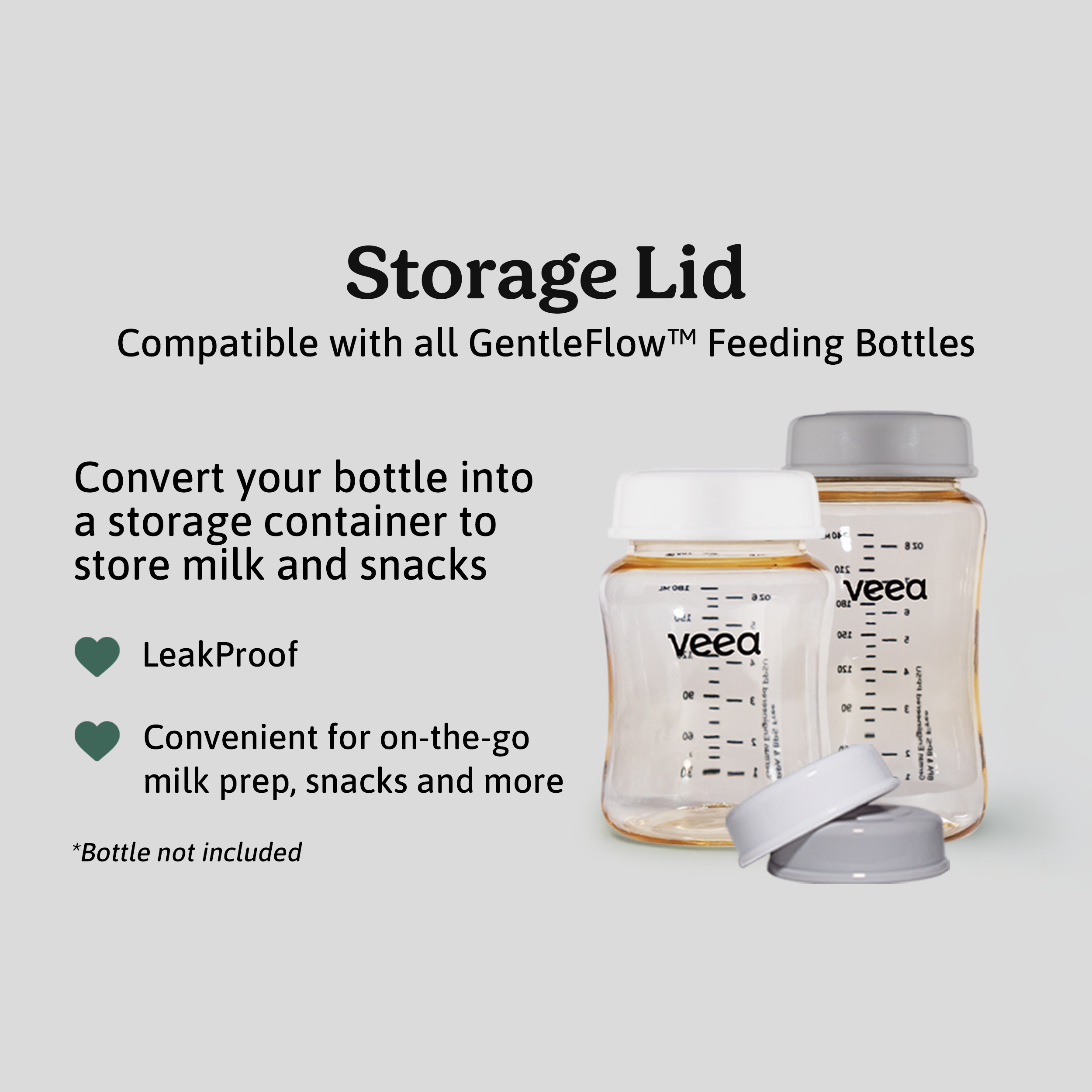 Veea Wide-Neck Milk Storage Lid