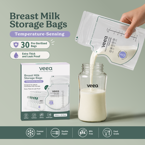 Veea Pre-Sterilised Breast Milk Storage Bags (250ml x 30 Bags)